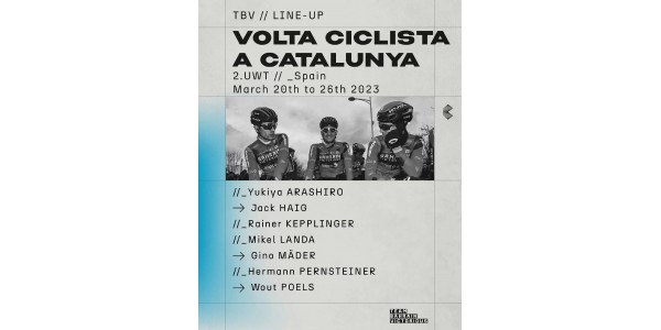 Tour of Catalunya er ved at løbe i gang